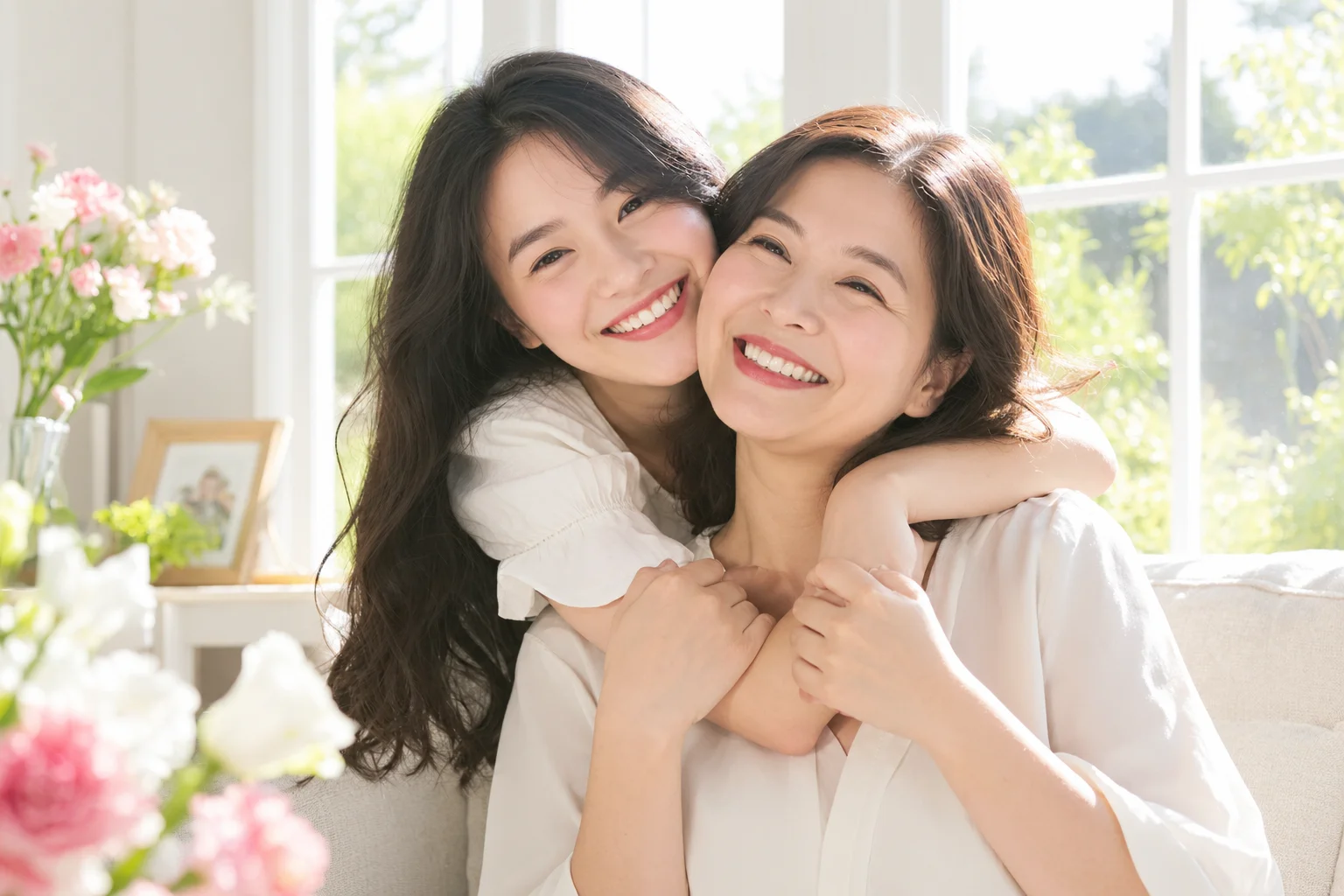 Chụp ảnh với mẹ 20/10: 15 ý tưởng, cách tạo dáng tự nhiên