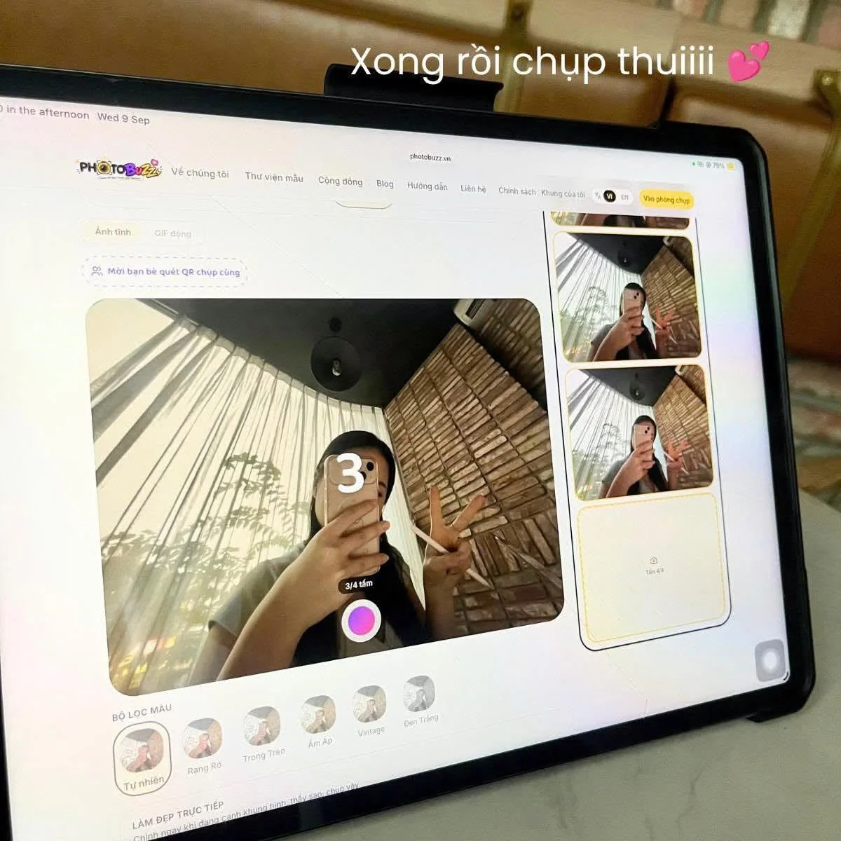 Sự tiện lợi vượt trội khi trải nghiệm nền tảng photobooth online
