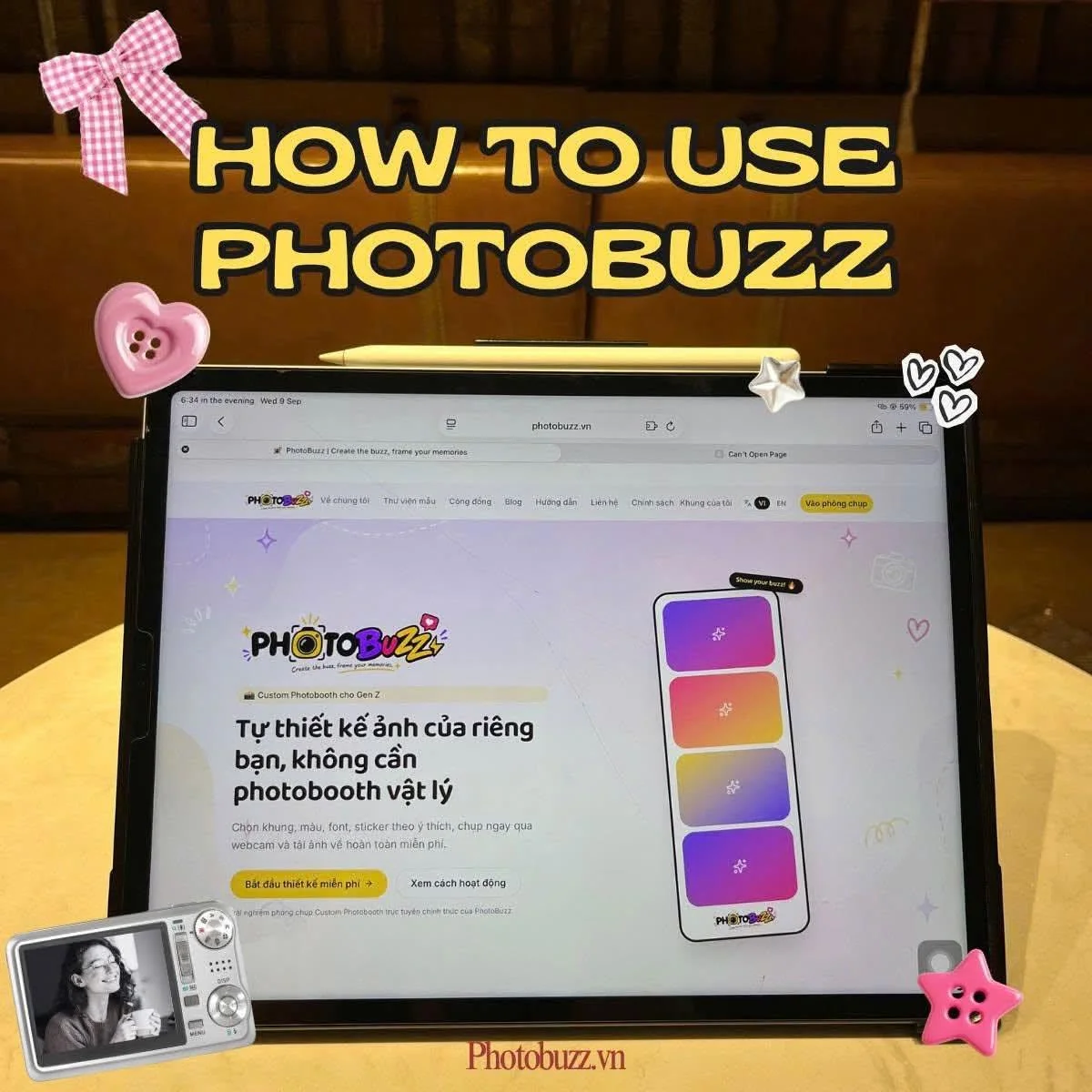 Trào lưu chụp ảnh photobooth online trên Threads vì sao hot